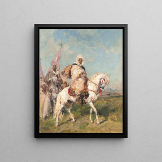 Henri milien Rousseau - The Desert Escort.webp