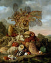 conchas y plantas marinas - Henricus Franciscus Wiertz — vista de la obra