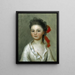 Henriette Charlotte Chastaigner Mme Nathaniel Broughton - Henrietta De Beaulieu Dering Johnston — cuadro enmarcado en la pared