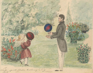 Henriette Odescalchi - Syn Viktor so svojim uiteom v Rusovciach.webp