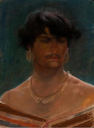 Henrique Bernardelli - Head of an Indian.webp