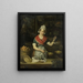 Vendedor de frutas - Henrietta Christina Temminck — cuadro enmarcado en la pared