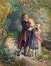 Ferdinand y Miranda de la tempestad - Henry Anelay — vista de la obra