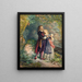 Ferdinand y Miranda de la tempestad - Henry Anelay — cuadro enmarcado en la pared