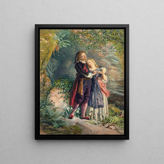 Henry Anelay - Ferdinand And Miranda From the Tempest.webp