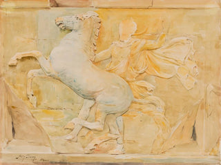 Henry Bacon - Central Metope of the Frieze of Phidias Parthenon.webp