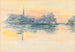 Church and Lake - Henry Bacon — artwork view