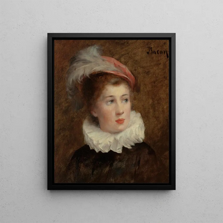 Henry Bacon - Portrait of a Young Boy.webp