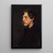 Portrait of Camille Mauclair 1872-1945 art critique - Henry Bataille — framed artwork on a wall