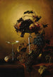 Naturaleza muerta de frutas en un cuenco de cristal - Henry Bayly Garling — vista de la obra