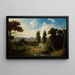 Landscape Painting with Diligence - Henry Boese — framed artwork on a wall