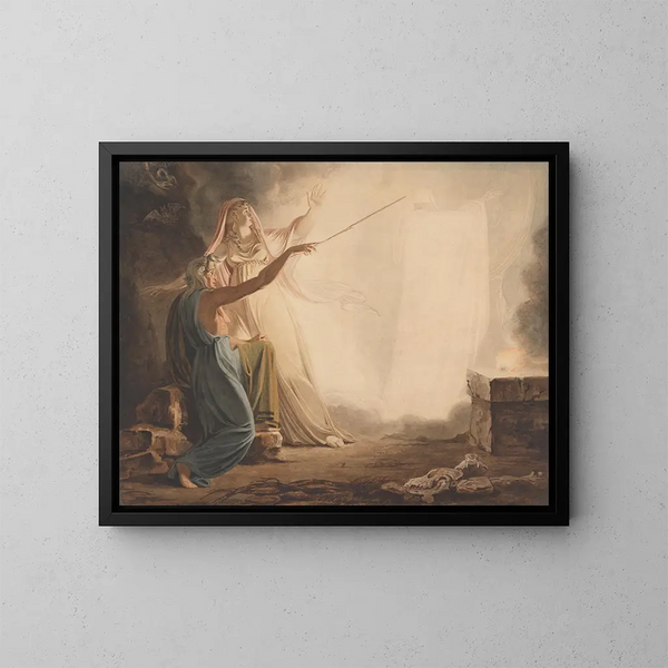 Escena de invocación - Henry Bone — cuadro enmarcado en la pared
