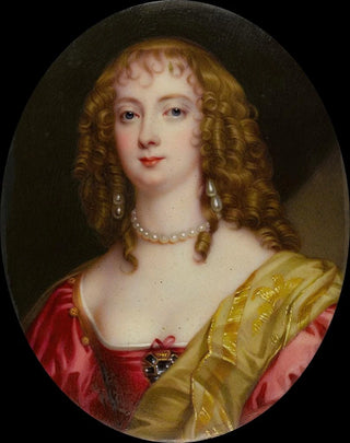 Henry Bone - Portrait of the Countess of Bedford after Anthony Van Dyck.webp