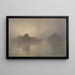 Estudio de las islas de las Sirenas - Henry Brokman — cuadro enmarcado en la pared
