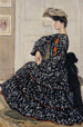 Portrait de femme en robe mouchetée - Henry Caro-Delvaille — artwork view