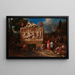 Fantasy Landscape with Saint Charles Borromée - Henry Ferguson — framed artwork on a wall