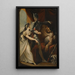 Hon salvando a Angela del gigante Angulaffer del Oberon de Wieland - Henry Fuseli — cuadro enmarcado en la pared