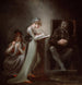 Milton dictando a su hija - Henry Fuseli — vista de la obra