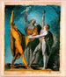 Esquisse pour le serment sur la figure féminine Rütli au verso - Henry Fuseli — vista de la obra