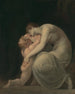 Tekemessa y Eurysakés - Henry Fuseli — vista de la obra