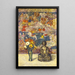 Bronze Buddha Painting - Henry Golden Dearth — framed artwork on a wall