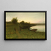 In the twilight - Henry Golden Dearth — framed artwork on a wall