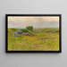 Pastoral landscape painting - Henry Hammond Gallison — framed artwork on a wall