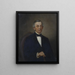 Daniel Haines, clase de 1820 - Henry Harrison — cuadro enmarcado en la pared