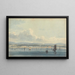 Sidmouth desde el mar - Henry Haseler — cuadro enmarcado en la pared