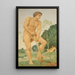 Adam A la sueur de ton visage tu mangeras du pain - Henry Holiday — cuadro enmarcado en la pared