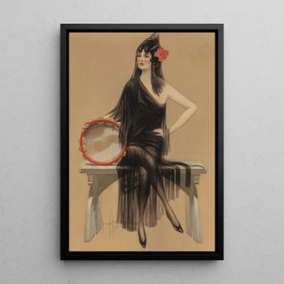 Henry Hutt - Woman with Tambourine.webp