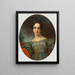 Emma Embury - Henry Inman — framed artwork on a wall