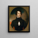 Henry G. Stebbins - Henry Inman — cuadro enmarcado en la pared