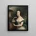 Mary Ward Betts - Henry Inman | Cuadro — cuadro enmarcado en la pared