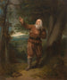 M. Hackett en el personaje de Rip Van Winkle - Henry Inman — vista de la obra