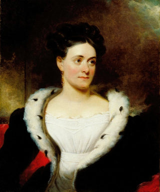 Henry Inman - Portrait of Mrs James W Wallack.webp