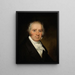 Portrait of the artist's father - Henry Inman — framed artwork on a wall