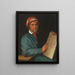 Séquoyah - Henry Inman — cuadro enmarcado en la pared