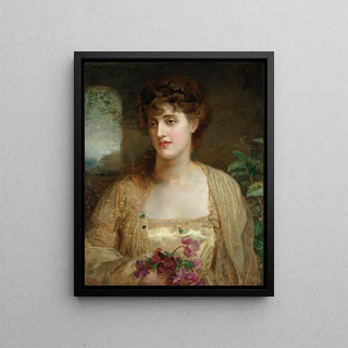 Henry John Stock - Portrait of the Hon Mrs George LevesonGower.webp
