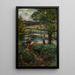 Au bord de l'eau - Henry John Yeend King — framed artwork on a wall