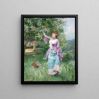 Henry John Yeend King - Spring blooms.webp