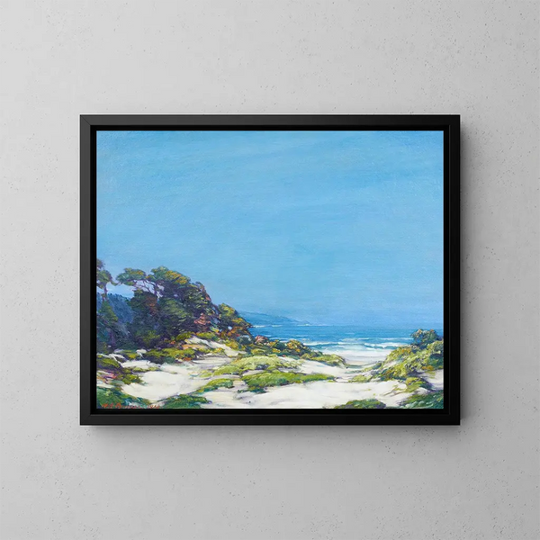 Costa de Monterey - Henry Joseph Breuer — cuadro enmarcado en la pared