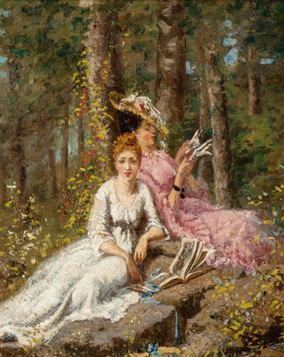 Henry Joseph Thouron - A Favorite Summer Pastime.webp