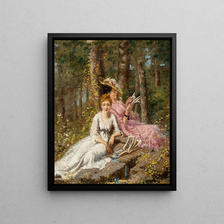 Henry Joseph Thouron - A Favorite Summer Pastime.webp