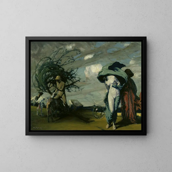 Sabiduría y destino - Henry Keller — cuadro enmarcado en la pared