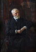Retrato de Max Rooses - Henry Luyten — cuadro enmarcado en la pared