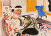 Interior Calligraphic Painting - Henry Lyman Saen — artwork view