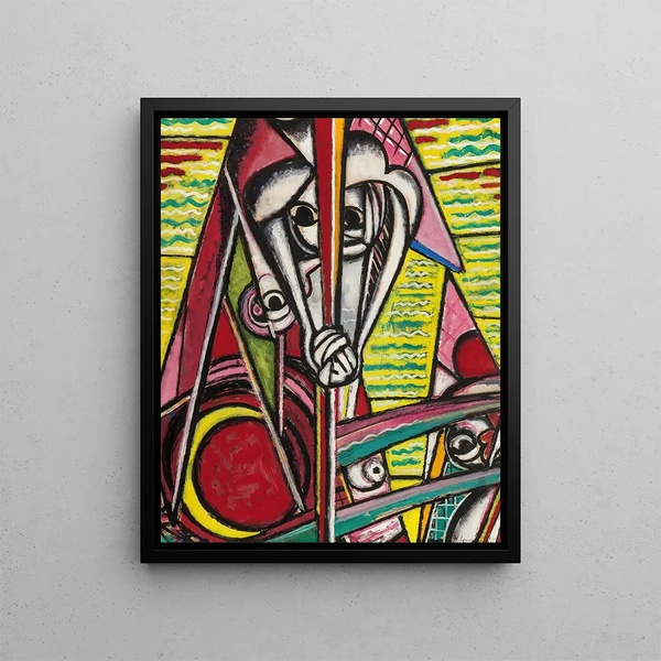 Henry Lyman Saen - Cubist Composition.webp