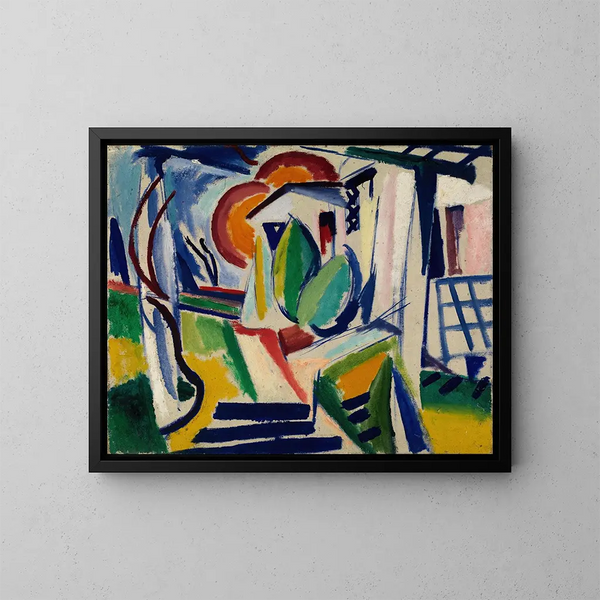 Fugue - Henry Lyman Saen — cuadro enmarcado en la pared