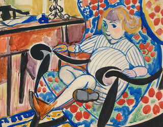 Gouache - Henry Lyman Saen — vista de la obra